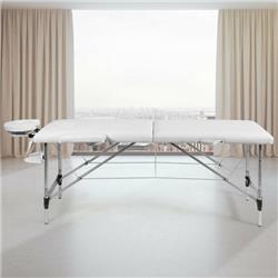 Picture of Costway HB84978WH 72 in. Portable Massage Table with Free Carry Case, White