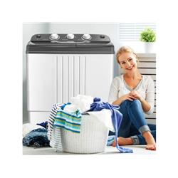 FP10354 20 lbs Portable Semi-Automatic Twin-Tub Washing Machine