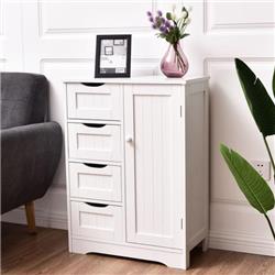 HW54984 Durable MDF Storage Cabinet with 4 Drawer