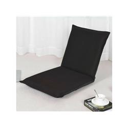 Picture of Costway HW57990BK 6-Position Multiangle Padded Floor Chair&#44; Black