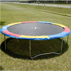 SP31757 Colorful Safety Round Spring Pad Replacement Cover for 14 ft. Trampoline, Multi Color
