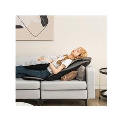 Picture of Costway JS10029US-BK Massage Chair Pad with Heat & Vibration&#44; Black