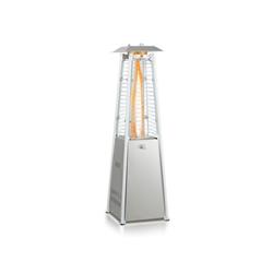 NP10041US 9500 BTU Portable Stainless Steel Tabletop Patio Heater with Glass Tube