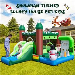 Picture of Costway NP10820US Inflatable Christmas Bouncy House with 735W Blower