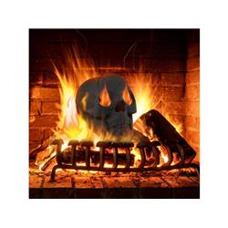 Picture of Costway NP10687HS Halloween Fire Pit Skull Halloween Decoration&#44; Black