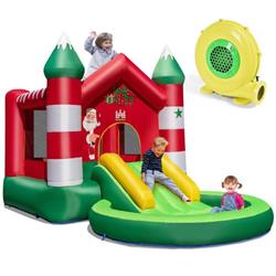 Picture of Costway NP10724US Inflatable Bounce House with Blower for Kids Aged 3-10 Year