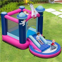 Picture of Costway NP10673US 3-in-1 Inflatable Space-themed Bounce House with 480W Blower