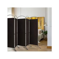 Picture of Costway JV10727CF 6 ft. 6-Panel Freestanding Folding Privacy Screen&#44; Brown