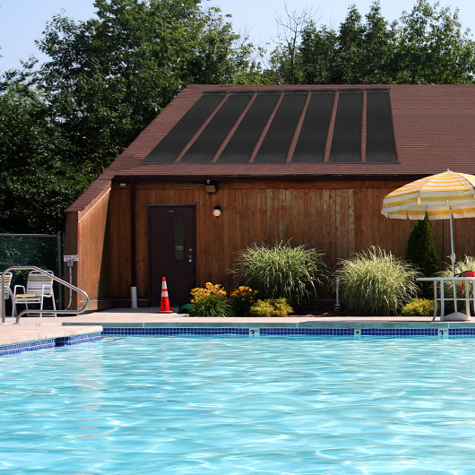 NP11010-6 10 & 20 ft. Weatherproof Solar Swimming Pool Heating System - Large - 2 Piece