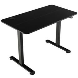 Picture of Costway JV10711US-BK Anti-Collision Electric Standing Adjustable Stand Up Computer Desk, Black