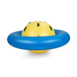NP10980YB 7.5 ft. Giant Inflatable Dome Rocker Bouncer with 6 Built-in Handles for Kids, Blue