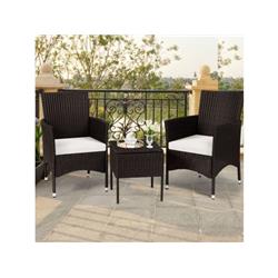 OP3419BK Dining Chair Set with 2 Cushion Covers, Black - 2 Piece
