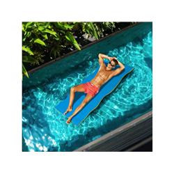 Picture of Costway OP70098BL 3-Layer Relaxing Tear-Proof Water Mat&#44; Blue