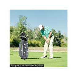 Picture of Costway SP37906GN 9.5 in. Lightweight Golf Cart Bag with 15-Way Top Dividers&#44; Green