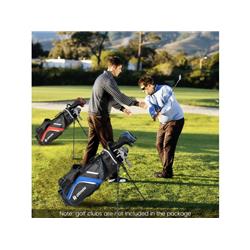 Picture of Costway SP37907BL Lightweight Golf Stand Bag with 14-Way Top Dividers & 6 Pockets&#44; Blue