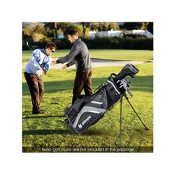 Picture of Costway SP37907HS Lightweight Golf Stand Bag with 14-Way Top Dividers & 6 Pockets&#44; Gray