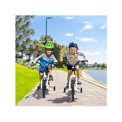 TS10085BS-16 16 in. Kids Bike with Removable Training Wheels, White