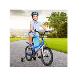 TS10085NY-18 18 ft. Kids Bike with Removable Training Wheels, Navy