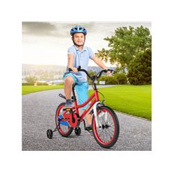 TS10085RE-18 18 ft. Kids Bike with Removable Training Wheels, Red