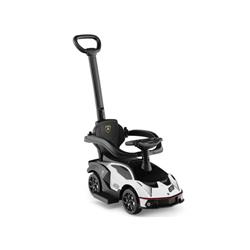 Lamborghini 3-in-1 Ride On Push Car - White - Durable & Safe Design