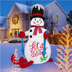 CM24239US Christmas Decoration with LED Lights & Built-in Sandbag