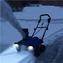 ET10041US-BL 20 in. 120V 15A Electric Snow Thrower with 180 deg Rotatable Chute, Blue -  Total Tactic