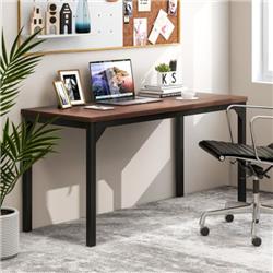 KC55681CF 55 in. Conference Table with Heavy-Duty Metal Frame, Brown