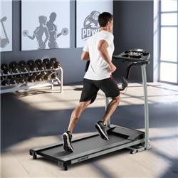 Picture of Total Tactic SP38000US-BK Folding Treadmill with 12 Preset Programs & LCD Display&#44; Black