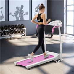 Picture of Total Tactic SP38000US-WH Folding Treadmill with 12 Preset Programs & LCD Display&#44; White