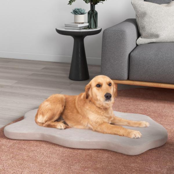 Picture of Total Tactic HU10579BE Orthopedic Dog Bed with Memory Foam Support for Large Dogs&#44; Beige