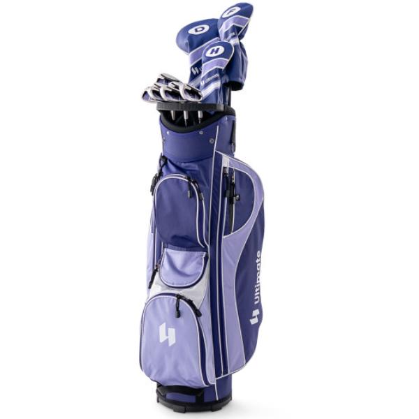 Picture of Total Tactic SP38125VT Womens Complete Golf Club Set Right Hand with Rain Hood&#44; Purple