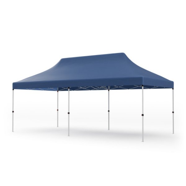 NP11460BL 10 x 20 ft. Pop-Up Canopy Tent with Carrying Bag, Blue