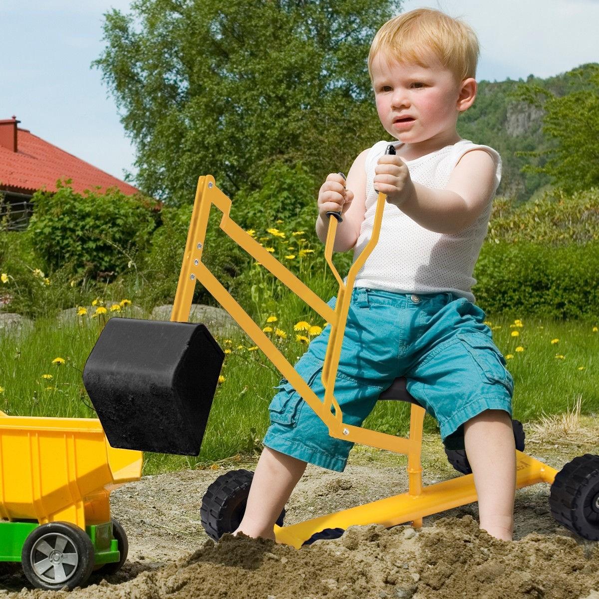 Heavy Duty Kid Ride-On Sand Digger Excavator
