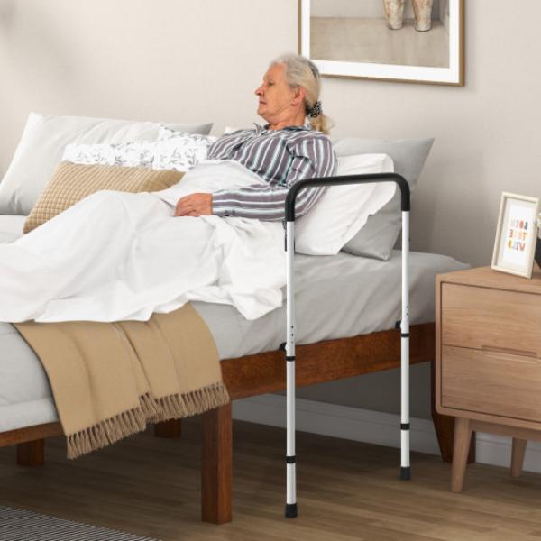 JH10017 Bed Assist Rail Adjustable Fall Prevention, White