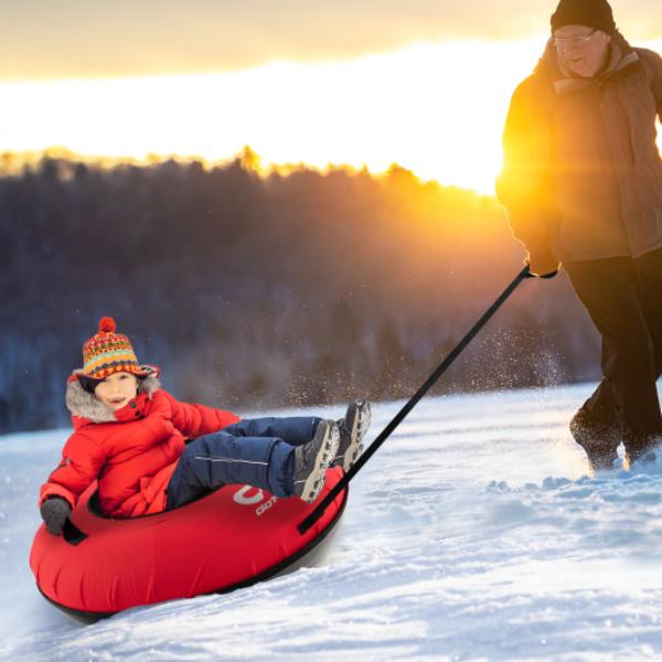 Picture of Total Tactic SP38130-RE 40 in. Inflatable Snow Sled for Kids & Adults&#44; Red