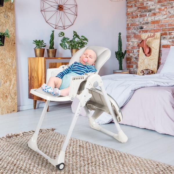 AD10057HS 3-in-1 Convertible Baby High Chair for Toddlers, Grey -  Total Tactic