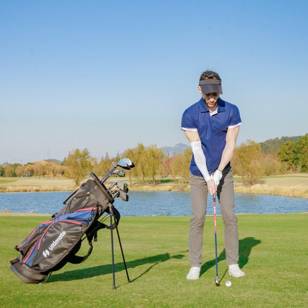 SP38124BL Complete Golf Club Pack Set, Blue - 11 Piece
