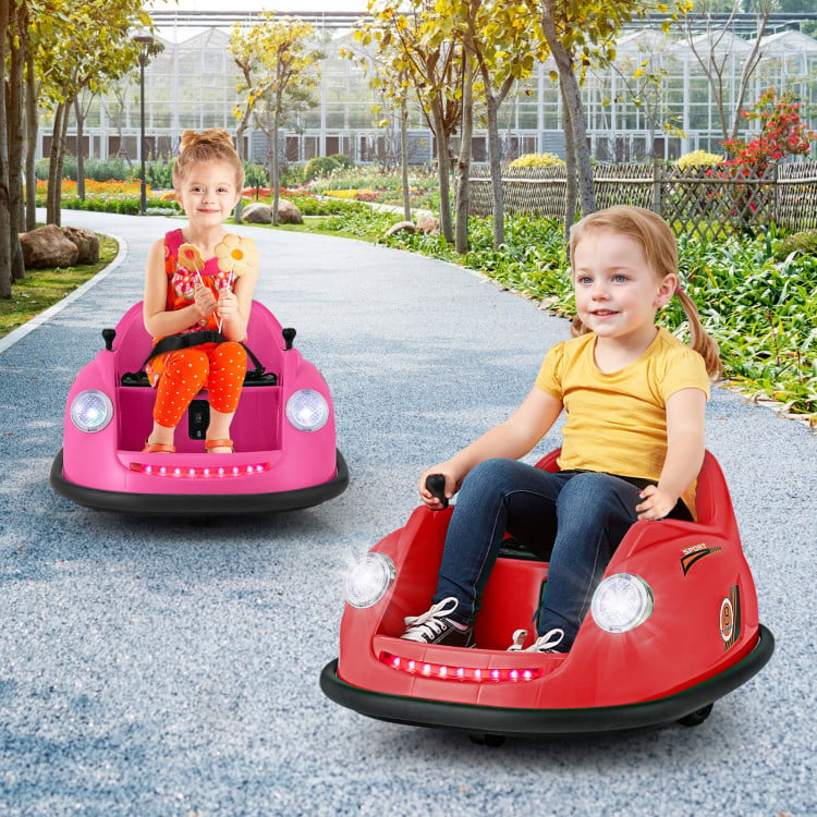 Bumper Car For Kids With Remote Control Battery - FindersCheapers.com