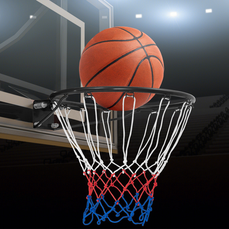 Picture of Total Tactic SP37876BK 15 in. Basketball Rim Goal Replacement with All Weather Net & Mounting Hardware - Black