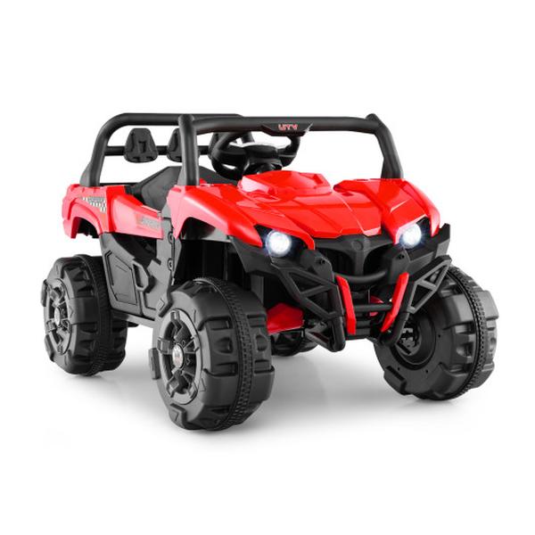 TQ10269US-RE 12V Battery Powered Electric Vehicle with Remote Control & 3 Speeds - Red