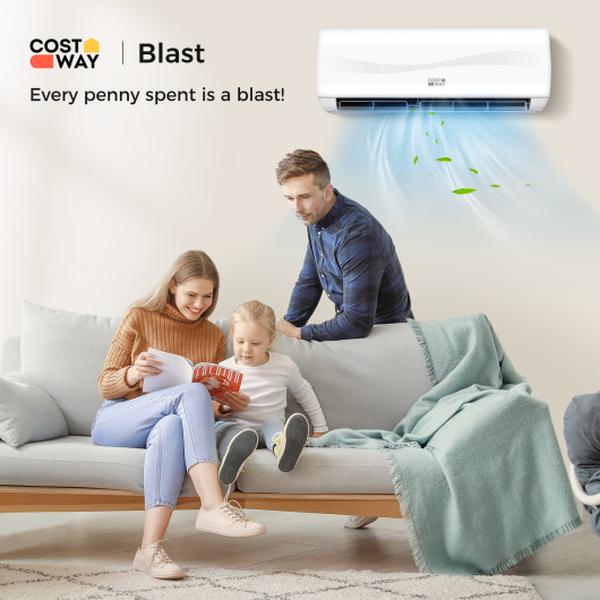 FP10302US-WH- 12000 BTU Blast Series 20 SEER2 115V Ductless Mini Split Air Conditioner & Heater