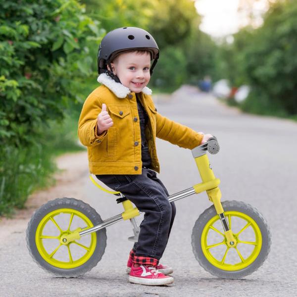 TS10173GN 12 in. Balance Bike with Adjustable Seat & Rotatable Handlebar - Green