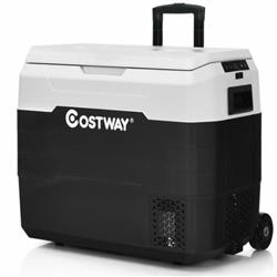 Picture of Total Tactic EP24942WH 42 qt. Portable Dual-Zone Car Refrigerator, White