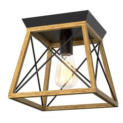 EP24973US Farmhouse Vintage Ceiling Lights with E26 Blub Socket for Hallway Dining Room