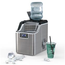 Picture of Total Tactic EP25064US-SL Electric Countertop Ice Maker with Ice Scoop & Basket, Silver