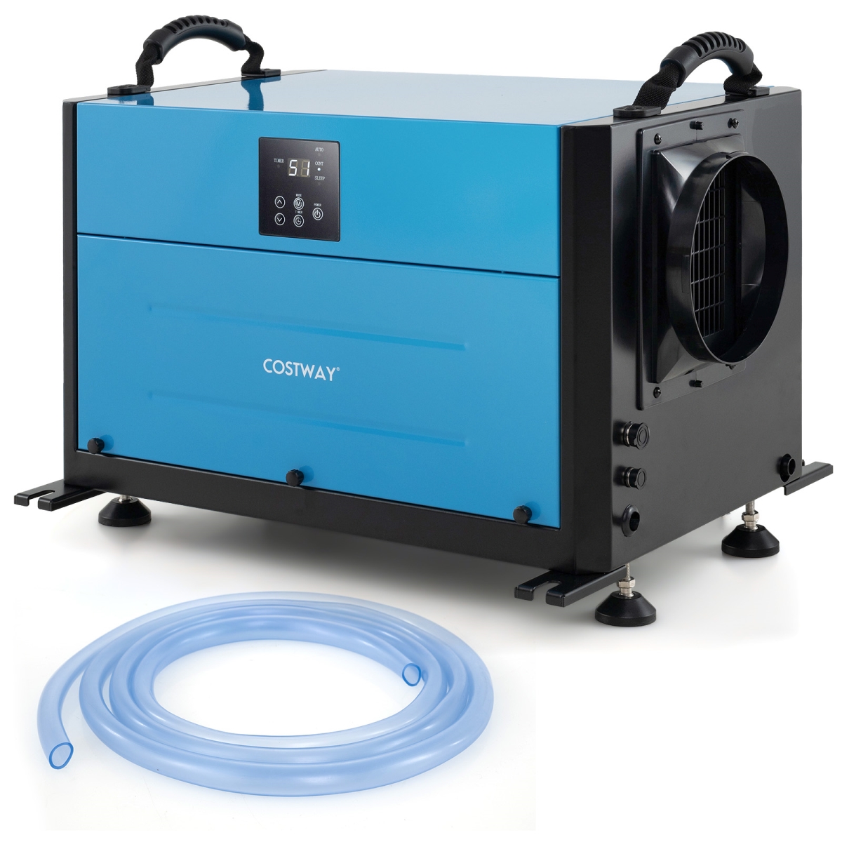 ES10459US-BL 192 Pint Crawl Space Dehumidifier with 3 Modes & 24H Timer - Blue