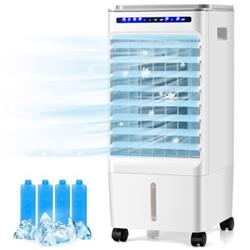 ES10011US-WH 3-in-1 Evaporative Portable Air Cooler with 3 Modes Remote Control, White -  Total Tactic