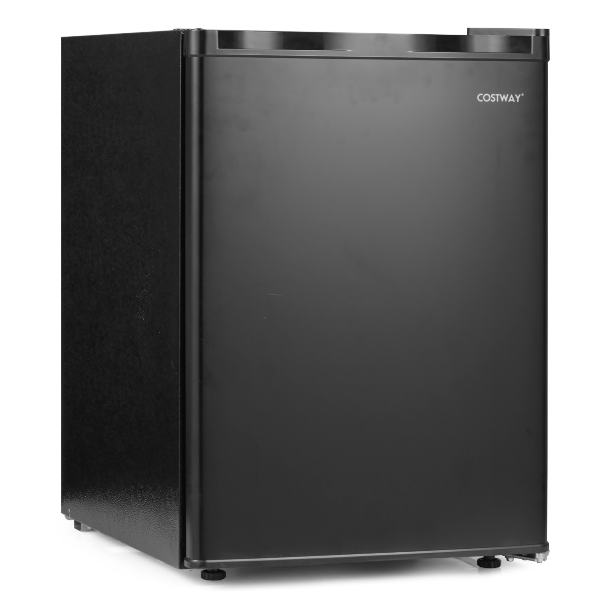 Picture of Costway FP11026US-BK 2.1 cu. ft. Small Refrigerator with Reversible Single Door Energy Saving, Black
