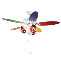 Picture of Total Tactic ES10062US 52 in. Kids Ceiling Fan with Pull Chain Control