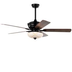 Picture of Total Tactic ES10099US-BK 52 in. Ceiling Fan with 3 Wind Speeds & 5 Reversible Blade&#44; Black